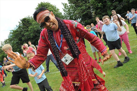 Colours aplenty as Holi Hindu Festival comes to Bromsgrove's Rigby Hall School