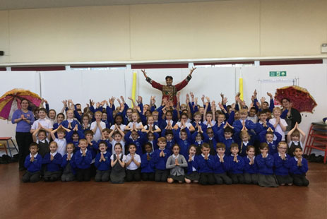 Colours aplenty as Holi Hindu Festival comes to Bromsgrove's Rigby Hall School